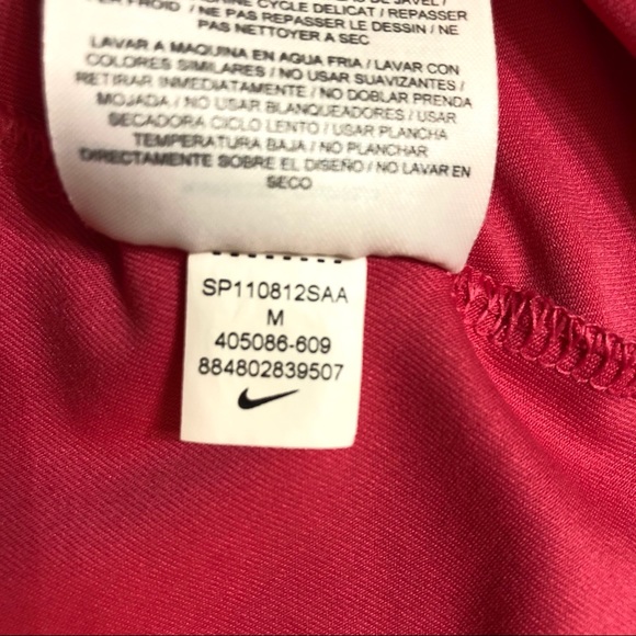Nike dry dri-fit bra long line top pink medium - Picture 6 of 6